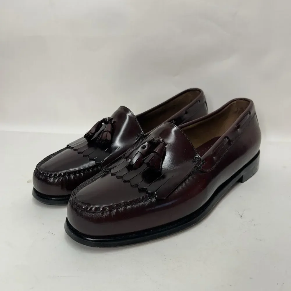 GH Bass & Co Weejuns Layton Kittie Moc II Tasseled Loafers